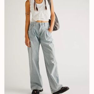 Free People We The Free Luca Super Slouch Trouser Jeans